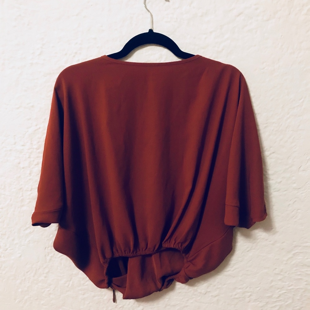 NU New York Blouse Orange Small/Medium